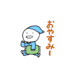 第7弾やさしい人類 毎年使える 冬（個別スタンプ：40）