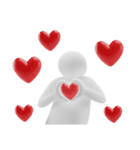 白いの★よく使う（個別スタンプ：15）