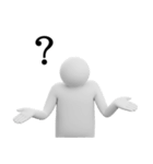 白いの★よく使う（個別スタンプ：39）