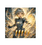 ミニスカドロイド（個別スタンプ：28）