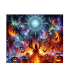 【 ハロウィンのホログラムスタンプです 】（個別スタンプ：10）