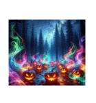 【 ハロウィンのホログラムスタンプです 】（個別スタンプ：11）