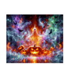 【 ハロウィンのホログラムスタンプです 】（個別スタンプ：13）