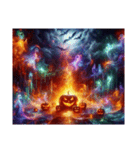 【 ハロウィンのホログラムスタンプです 】（個別スタンプ：14）