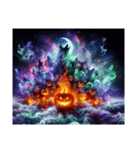 【 ハロウィンのホログラムスタンプです 】（個別スタンプ：15）