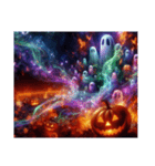 【 ハロウィンのホログラムスタンプです 】（個別スタンプ：16）