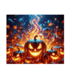 【 ハロウィンのホログラムスタンプです 】（個別スタンプ：22）