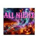 【 ハロウィンのホログラムスタンプです 】（個別スタンプ：25）