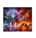 【 ハロウィンのホログラムスタンプです 】（個別スタンプ：29）