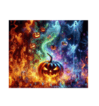 【 ハロウィンのホログラムスタンプです 】（個別スタンプ：30）