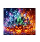 【 ハロウィンのホログラムスタンプです 】（個別スタンプ：32）
