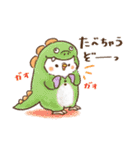 部屋着・パジャマなインコ（個別スタンプ：6）