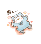 部屋着・パジャマなインコ（個別スタンプ：21）