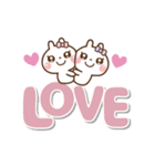 ❤️うごく！でか文字敬語♡プチ耳BABY（個別スタンプ：23）