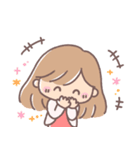 ふんわりロング♥️大人ガール2.（個別スタンプ：19）