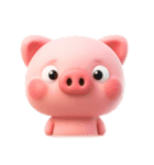 ず～っと使える♡可愛いぶーさんのスタンプ（個別スタンプ：27）