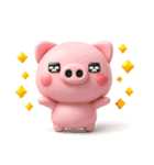 ず～っと使える♡可愛いぶーさんのスタンプ（個別スタンプ：28）