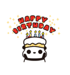 お誕生日だらけのつぶあんパンダ（個別スタンプ：8）