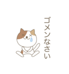 かわいい猫のスタンプです 02（個別スタンプ：18）