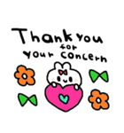 (nenerin日常会話スタンプ508英語気遣い)（個別スタンプ：5）