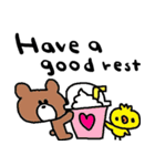 (nenerin日常会話スタンプ508英語気遣い)（個別スタンプ：7）