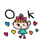 (nenerin日常会話スタンプ508英語気遣い)（個別スタンプ：15）