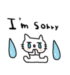 (nenerin日常会話スタンプ508英語気遣い)（個別スタンプ：29）