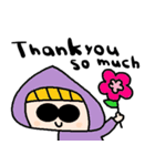 (nenerin日常会話スタンプ508英語気遣い)（個別スタンプ：36）