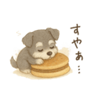 【敬語】使いやすいシュナウザースイーツ（個別スタンプ：35）