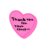 (nenerin日常会話スタンプ516英語気遣い)（個別スタンプ：8）