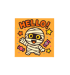 楽しいハローウィンを！（個別スタンプ：4）
