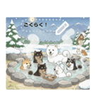 日本犬のゆるかわ日常メッセージスタンプ（個別スタンプ：6）