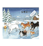 日本犬のゆるかわ日常メッセージスタンプ（個別スタンプ：7）