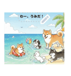 日本犬のゆるかわ日常メッセージスタンプ（個別スタンプ：11）