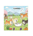 日本犬のゆるかわ日常メッセージスタンプ（個別スタンプ：12）