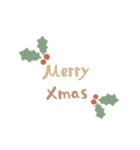 くすみカラー 冬（個別スタンプ：11）