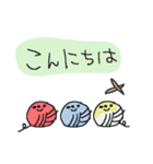 編み物ダヨ！集合！（個別スタンプ：3）