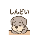 しんみりシュナの弱音ダイアリー（個別スタンプ：5）