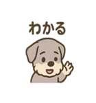 しんみりシュナの弱音ダイアリー（個別スタンプ：6）