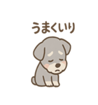 しんみりシュナの弱音ダイアリー（個別スタンプ：17）