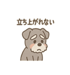 しんみりシュナの弱音ダイアリー（個別スタンプ：35）