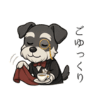 【敬語】執事シュナウザーの丁寧語セット（個別スタンプ：12）