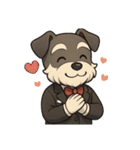 【敬語】執事シュナウザーの丁寧語セット（個別スタンプ：40）