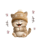 とびだす♪ちびニャンず♡秋冬ver（個別スタンプ：11）