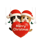 とびだす♪ちびニャンず♡秋冬ver（個別スタンプ：24）