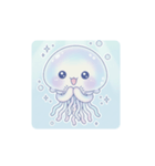 ふわふわ♪くらげちゃん☆（個別スタンプ：5）