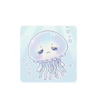 ふわふわ♪くらげちゃん☆（個別スタンプ：7）