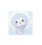 ふわふわ♪くらげちゃん☆（個別スタンプ：9）