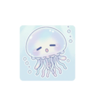 ふわふわ♪くらげちゃん☆（個別スタンプ：10）