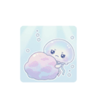 ふわふわ♪くらげちゃん☆（個別スタンプ：12）